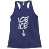 ice ice baby Racerback Tank