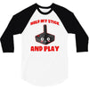 gaming hold and play 3/4 Sleeve Shirt