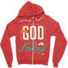 Thank GOD it's Friday Zipper Hoodie