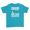 weekend forcast guitar with a chance of drinking Youth Tee