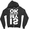 is my birthday ok Zipper Hoodie