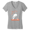 moby fail Women's V-Neck T-Shirt