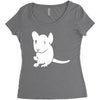 baby Women's Triblend Scoop T-shirt