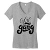 girl gang Women's V-Neck T-Shirt