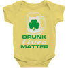 drunk lives matter Baby Bodysuit