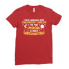 I Love Someone with Childhood Cancer to The Moon and Back to Infinity Ladies Fitted T-Shirt