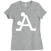 a doggy Ladies Fitted T-Shirt