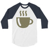 coffee (2) 3/4 Sleeve Shirt
