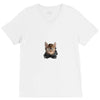 CAT V-Neck Tee