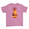 pineapple and beach Youth Tee