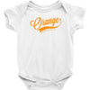 orange Baby Bodysuit