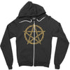 pentagram Zipper Hoodie