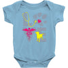 love teal best trending Baby Bodysuit