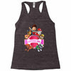 paw patrol birthday girl Racerback Tank