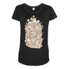 bad tempered rodents Maternity Scoop Neck T-shirt