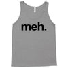 meh geek nerd t shirt funny humor retro Tank Top