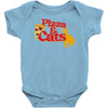 pizza and cats Baby Bodysuit