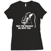 may the brakes be with you Ladies Fitted T-Shirt