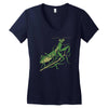 praying mantis Women's V-Neck T-Shirt
