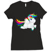 The Unicorn Ladies Fitted T-Shirt