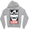 lose Zipper Hoodie