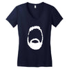 the beardly Women's V-Neck T-Shirt