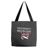 necessity is the mother Tote Bags