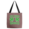 stop starting at my shamrocks Tote Bags