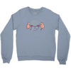 bear pong! Crewneck Sweatshirt