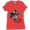 pirate ultimate disc Ladies Fitted T-Shirt