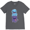melty cream V-Neck Tee