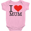 i love mum Baby Onesie