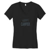 happy camper Women's V-Neck T-Shirt
