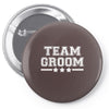 team groom mens stag Pin-back button