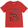 mommys first mothers V-Neck Tee