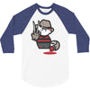 killer anime meme 3/4 Sleeve Shirt