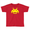 uomo 4 space invaders anni80 vintage videogames Toddler T-shirt