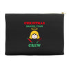 christmas baking team crew angel Accessory Pouches