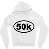 ultra 50k oval Zipper Hoodie
