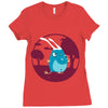 please don&rsquo;t feed the whatever that thing is Ladies Fitted T-Shirt