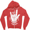 stand for heavy metal Zipper Hoodie