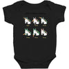 unihorn 101 Baby Bodysuit