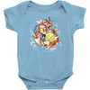 shining splash koi Baby Bodysuit