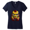 iron man stormtrooper mashup 1 Women's V-Neck T-Shirt
