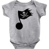 music pirate Baby Onesie