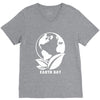 earth day planet V-Neck Tee
