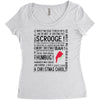 scrooge Women's Triblend Scoop T-shirt