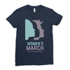 women's march 2017 on washington Ladies Fitted T-Shirt