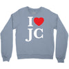 i love jesus christ Crewneck Sweatshirt