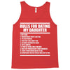 rules for dating my daughter Tank Top
